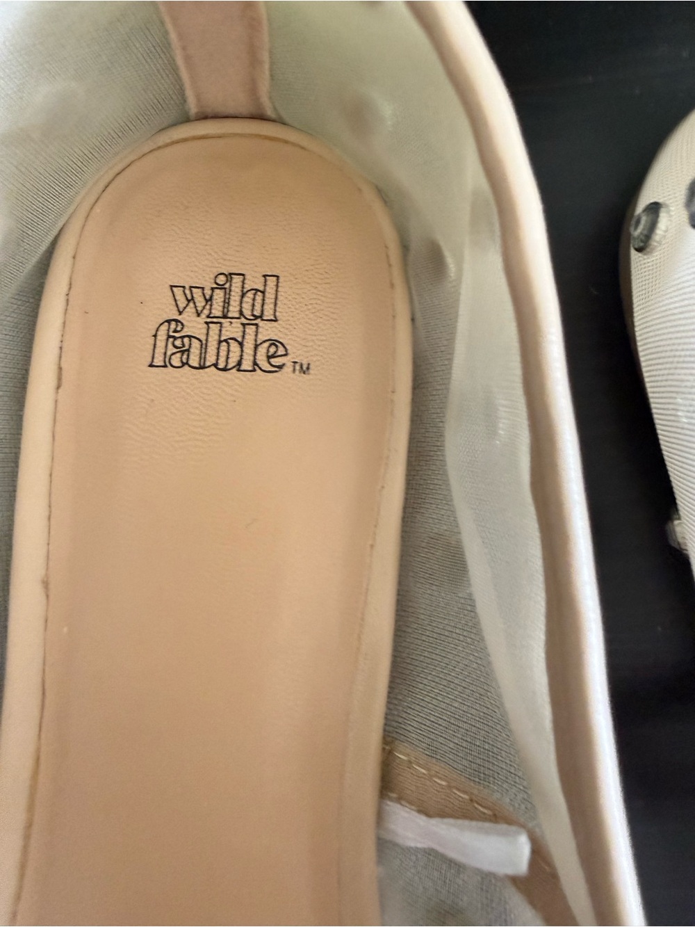 8.5 wild fable Women's Elsa Mesh Ballet Flats with memory foam insole - Picture 4 of 9